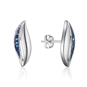 MONARCH BLUE DIAMOND EARRING
