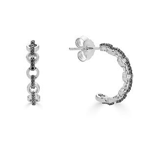 MONARCH BLUE DIAMOND EARRING