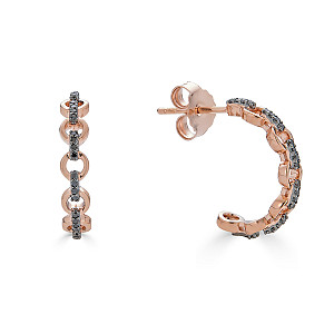 MONARCH BLUE DIAMOND EARRING