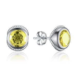 PREZIUOS LEMON QUARTZ EARRING