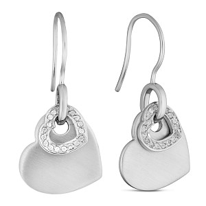 MODA WHITE SAPPHIRE EARRING