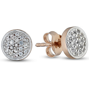 MODA WHITE SAPPHIRE EARRING