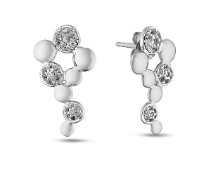 MODA WHITE SAPPHIRE EARRING