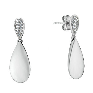 MODA WHITE SAPPHIRE EARRING