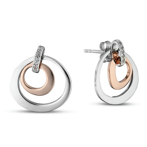 MODA WHITE SAPPHIRE EARRING