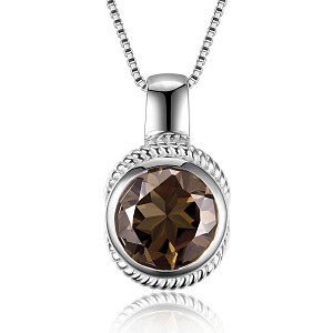 PREZIUOS SMOKY QUARTZ PENDANT