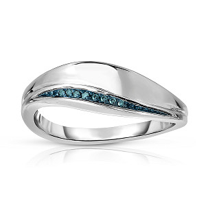 MONARCH BLUE DIAMOND RING