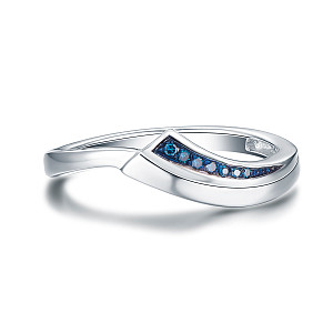 MONARCH BLUE DIAMOND RING