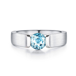 PREZIUOS BLUE TOPAZ RING