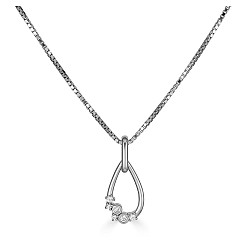 BLANCHE WHITE SAPPHIRE PENDANT