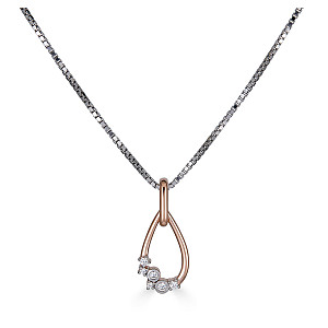 BLANCHE WHITE SAPPHIRE PENDANT