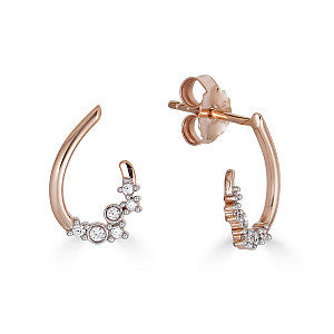 BLANCHE WHITE SAPPHIRE EARRING