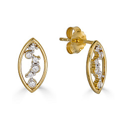 BLANCHE WHITE SAPPHIRE EARRING