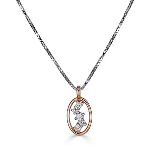 BLANCHE WHITE SAPPHIRE PENDANT