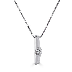 PREZIUOS WHITE TOPZ PENDANT