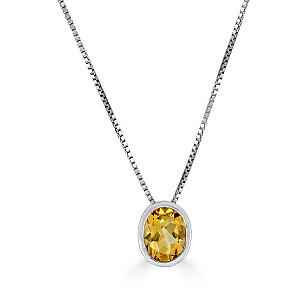 PREZIUOS CITRINE PENDANT