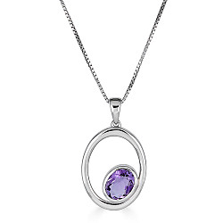 PREZIUOS PINK AMETHYST PENDANT