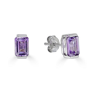 PREZIUOS PINK AMETHYST EARRING