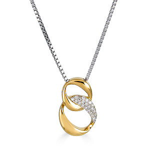 BLANCHE WHITE SAPPHIRE PENDANT