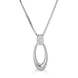 BLANCHE WHITE SAPPHIRE PENDANT