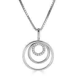 BLANCHE WHITE SAPPHIRE PENDANT