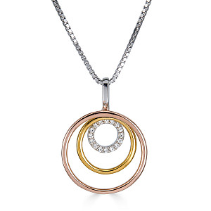 BLANCHE WHITE SAPPHIRE PENDANT