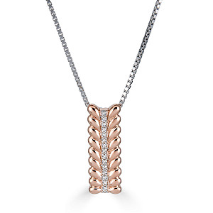 BLANCHE WHITE SAPPHIRE PENDANT