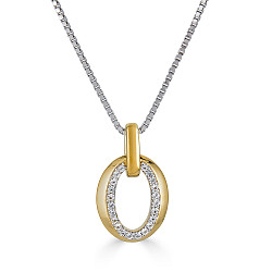 BLANCHE WHITE SAPPHIRE PENDANT