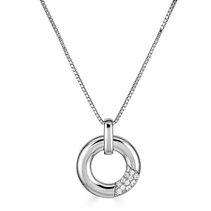 BLANCHE WHITE SAPPHIRE PENDANT