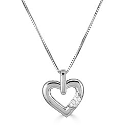 BLANCHE WHITE SAPPHIRE PENDANT