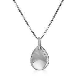 BLANCHE WHITE SAPPHIRE PENDANT