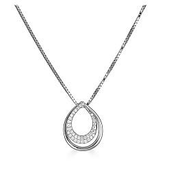 BLANCHE WHITE SAPPHIRE PENDANT