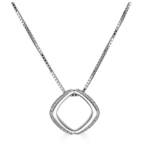 BLANCHE WHITE SAPPHIRE PENDANT