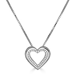 BLANCHE WHITE SAPPHIRE PENDANT