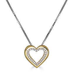 BLANCHE WHITE SAPPHIRE PENDANT