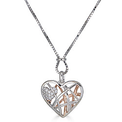 BLANCHE WHITE SAPPHIRE PENDANT