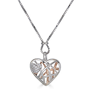 BLANCHE WHITE SAPPHIRE PENDANT