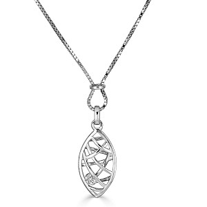 BLANCHE WHITE SAPPHIRE PENDANT