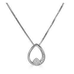 BLANCHE WHITE SAPPHIRE PENDANT