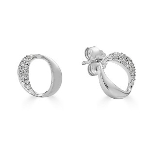 BLANCHE WHITE SAPPHIRE EARRING