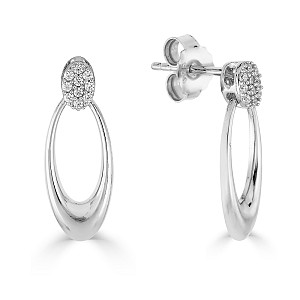 BLANCHE WHITE SAPPHIRE EARRING