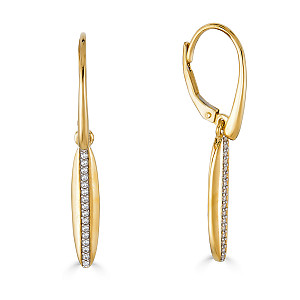 BLANCHE WHITE SAPPHIRE EARRING