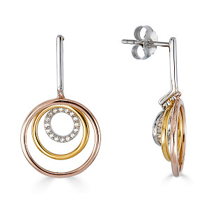 BLANCHE WHITE SAPPHIRE EARRING