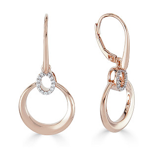 BLANCHE WHITE SAPPHIRE EARRING