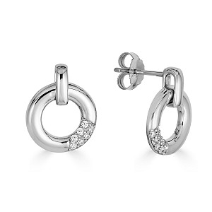BLANCHE WHITE SAPPHIRE EARRING