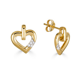 BLANCHE WHITE SAPPHIRE EARRING