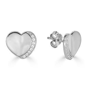 BLANCHE WHITE SAPPHIRE EARRING