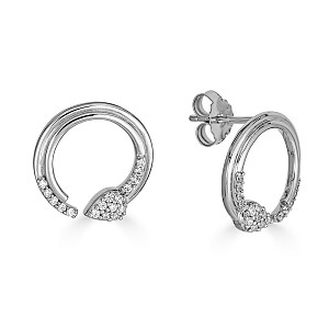 BLANCHE WHITE SAPPHIRE EARRING