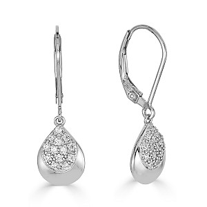BLANCHE WHITE SAPPHIRE EARRING