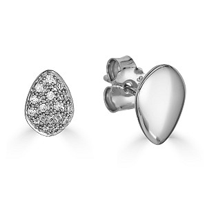 BLANCHE WHITE SAPPHIRE EARRING